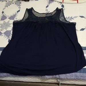 Torrid Blue Top (sleeveless)